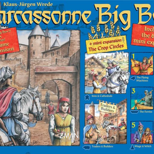 Imagen de juego de mesa: «Carcassonne: Plus»