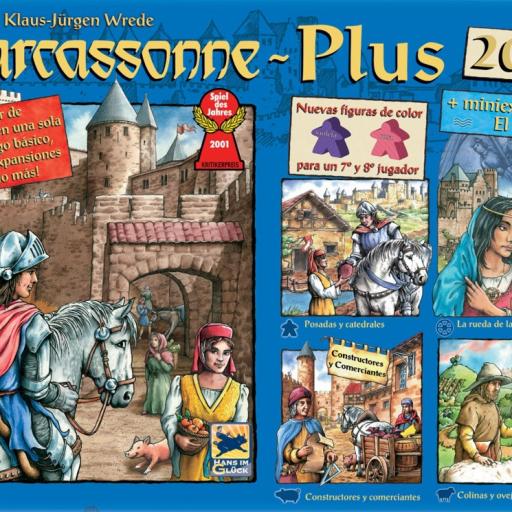 Imagen de juego de mesa: «Carcassonne: Plus»