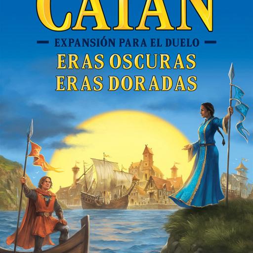Imagen de juego de mesa: «Catan: El Duelo – Eras Oscuras, Eras Doradas»