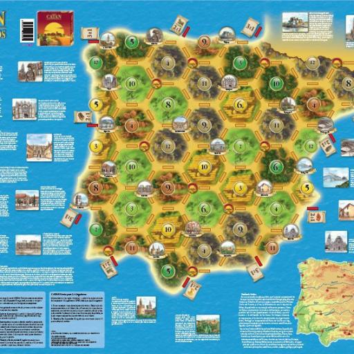 Imagen de juego de mesa: «Catan Escenarios: Iberia»