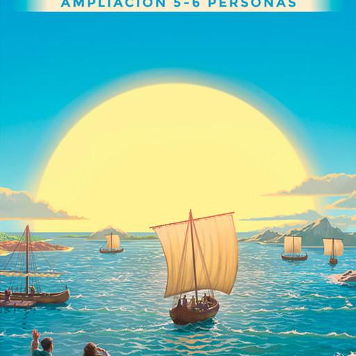 Imagen de juego de mesa: «Catan: Navegantes – Expansión 5-6 Jugadores»