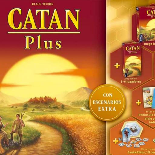 Imagen de juego de mesa: «Catan: Plus»