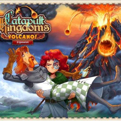 Imagen de juego de mesa: «Catapult Feud: Volcano! Expansion »