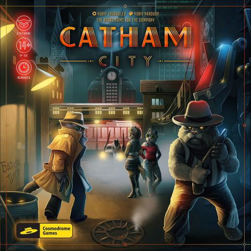 Imagen de juego de mesa: «Catham City»