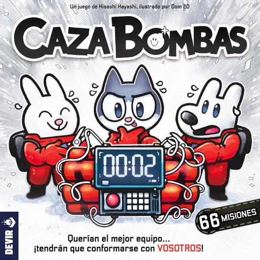 Imagen de juego de mesa: «Caza Bombas»