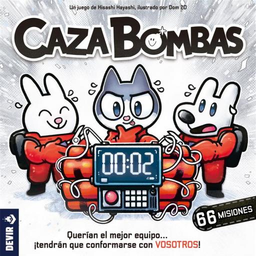 Imagen de juego de mesa: «Caza Bombas»