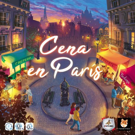 Imagen de juego de mesa: «Cena en París»