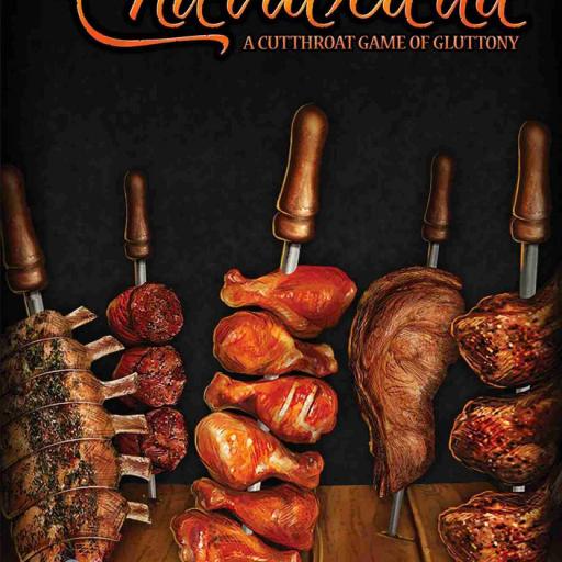 Imagen de juego de mesa: «Churrascaria: A Cutthroat Game of Gluttony»