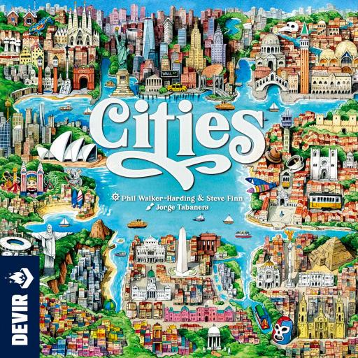 Imagen de juego de mesa: «Cities»