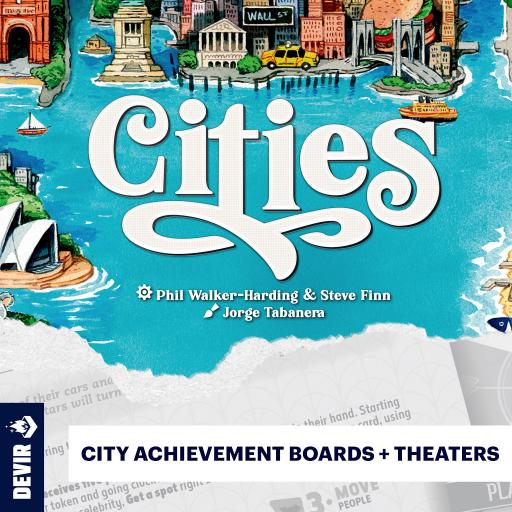 Imagen de juego de mesa: «Cities: City Achievements and Theaters»