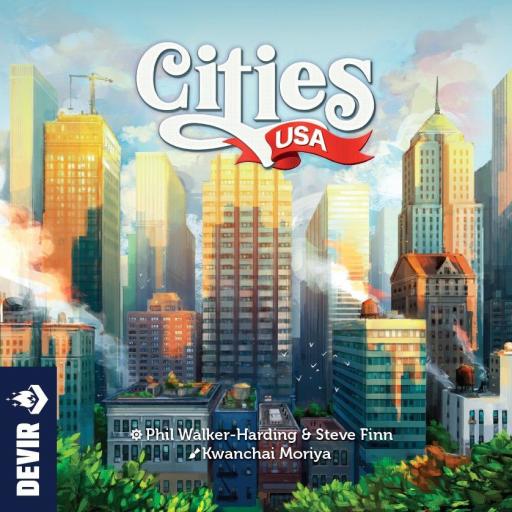 Imagen de juego de mesa: «Cities USA»