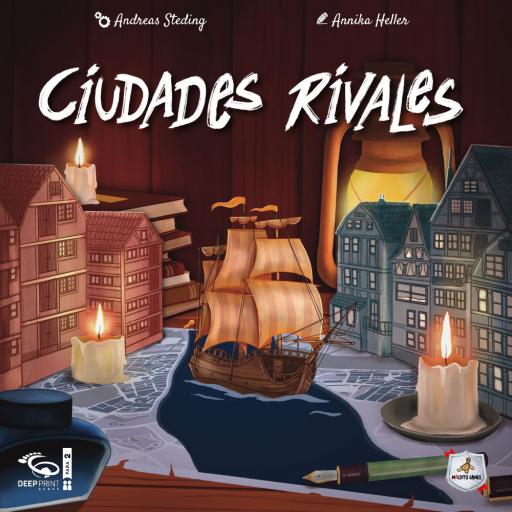 Imagen de juego de mesa: «Ciudades rivales»