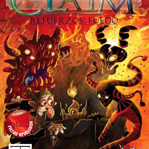 Imagen de juego de mesa: «Claim: Refuerzos – Fuego»