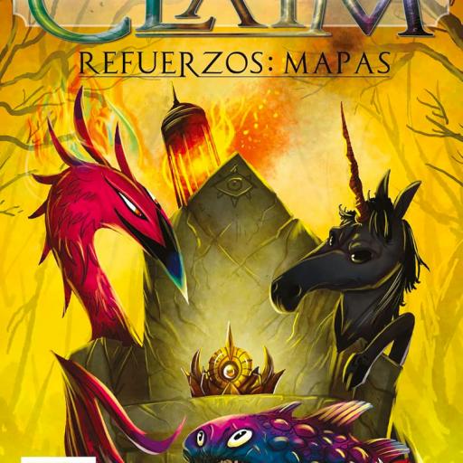Imagen de juego de mesa: «Claim: Refuerzos – Mapas»
