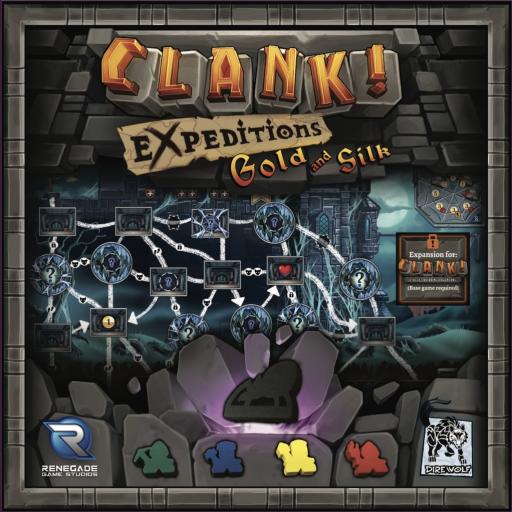 Imagen de juego de mesa: «Clank! Expeditions: Gold and Silk»