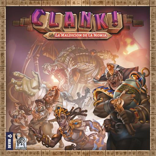 Imagen de juego de mesa: «Clank! La Maldición de la Momia»