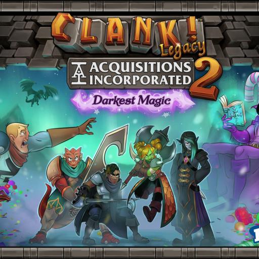 Imagen de juego de mesa: «Clank! Legacy 2: Acquisitions Incorporated – Darkest Magic»