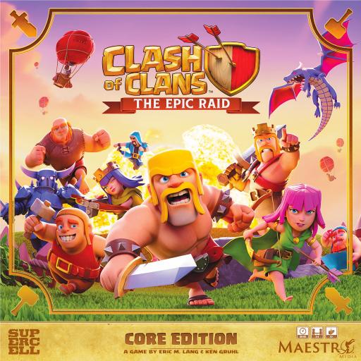 Imagen de juego de mesa: «Clash of Clans: The Epic Raid»