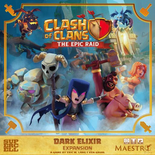 Imagen de juego de mesa: «Clash of Clans: The Epic Raid – Dark Elixir Expansion»