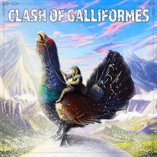 Imagen de juego de mesa: «Clash of Galliformes»
