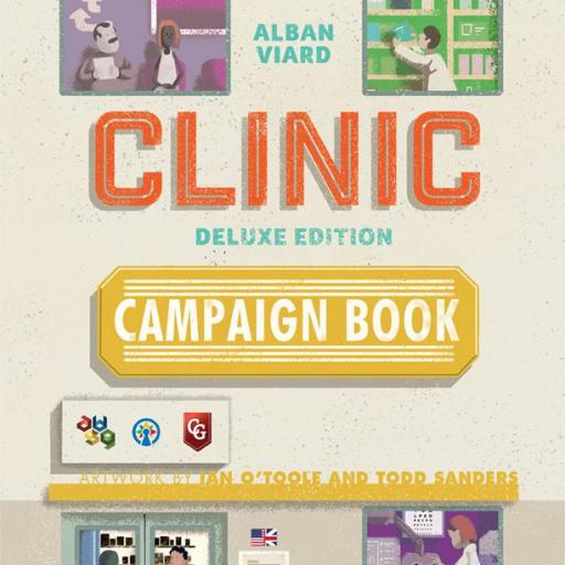 Imagen de juego de mesa: «Clinic: Deluxe Edition – Campaign Book»