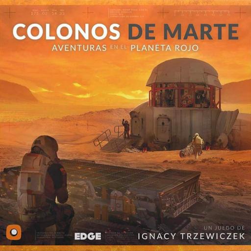 Imagen de juego de mesa: «Colonos de Marte: Aventuras en el Planeta Rojo»