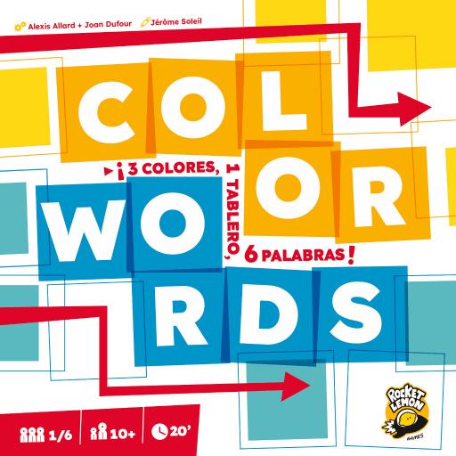Imagen de juego de mesa: «Color Words»