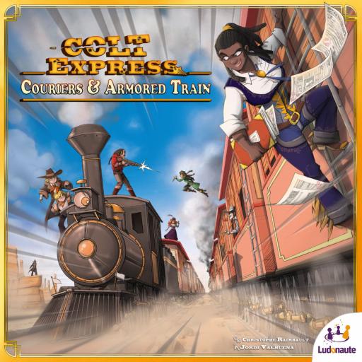 Imagen de juego de mesa: «Colt Express: Escoltas y Tren Blindado»