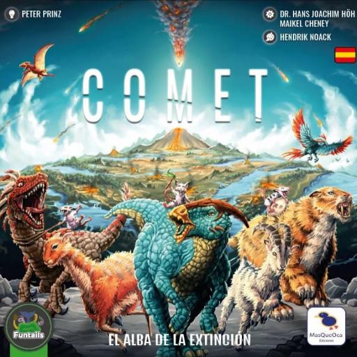 Imagen de juego de mesa: «Comet: El Alba de la Extinción»