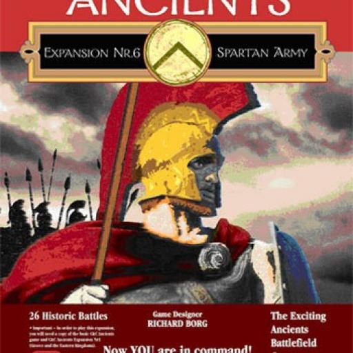 Imagen de juego de mesa: «Commands & Colors: Ancients Expansion Pack #6 – The Spartan Army»