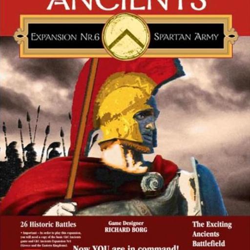 Imagen de juego de mesa: «Commands & Colors: Ancients Expansion Pack #6 – The Spartan Army»