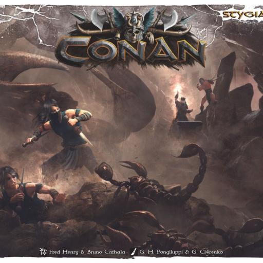 Imagen de juego de mesa: «Conan: Stygia»