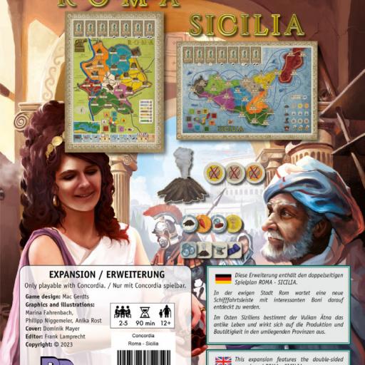 Imagen de juego de mesa: «Concordia: Roma / Sicilia»