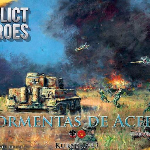 Imagen de juego de mesa: «Conflict of Heroes: Tormentas de Acero – Kursk 1943»