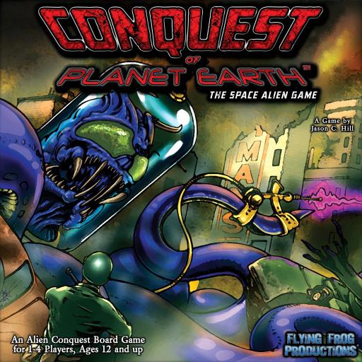 Imagen de juego de mesa: «Conquest of Planet Earth: The Space Alien Game»