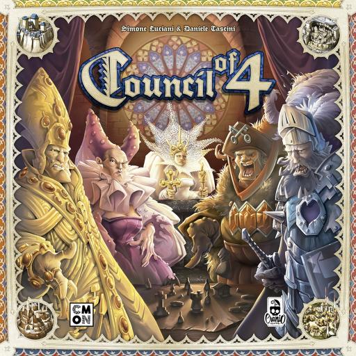 Imagen de juego de mesa: «Council of 4»