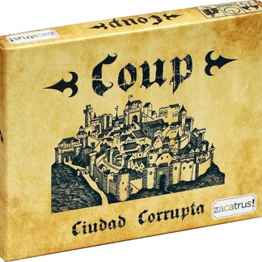 Imagen de juego de mesa: «Coup: Ciudad corrupta»