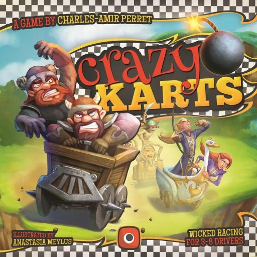 Imagen de juego de mesa: «Crazy Karts»