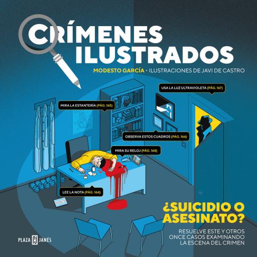 Imagen de juego de mesa: «Crímenes ilustrados: ¿Suicidio o asesinato?»