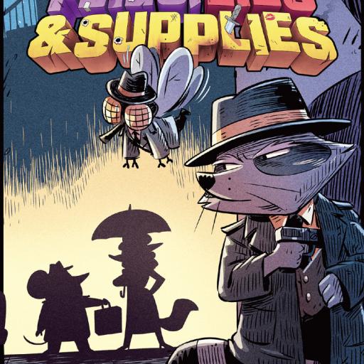 Imagen de juego de mesa: «Critters At War: Flies, Lies & Supplies»