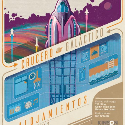 Imagen de juego de mesa: «Crucero Galáctico: Alojamientos»