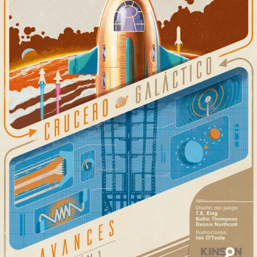 Imagen de juego de mesa: «Crucero Galáctico: Avances»