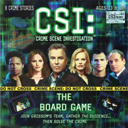 Imagen de juego de mesa: «CSI: Crime Scene Investigation – El Juego»