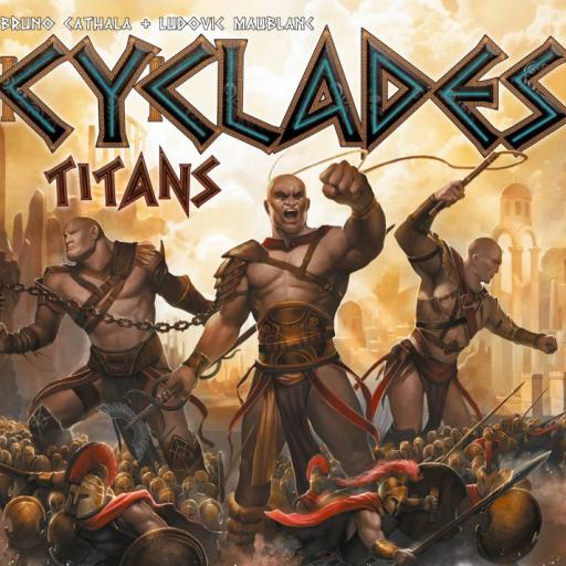 Imagen de juego de mesa: «Cyclades: Titans»