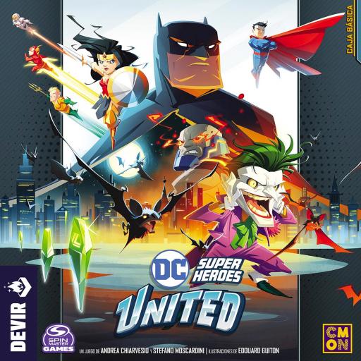 Imagen de juego de mesa: «DC Super Heroes United»