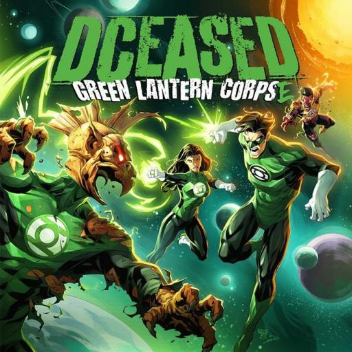 Imagen de juego de mesa: «DCeased: Green Lantern Corpse»