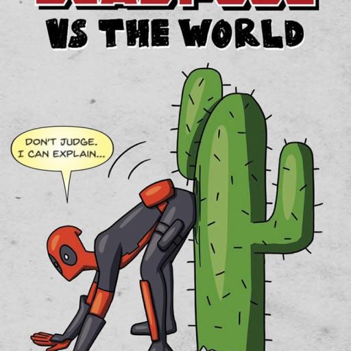 Imagen de juego de mesa: «Deadpool vs The World»