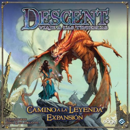 Imagen de juego de mesa: «Descent: Viaje a las Tinieblas – Camino a la Leyenda»