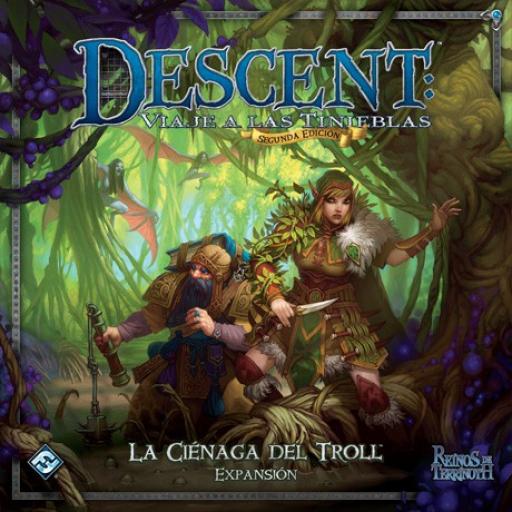 Imagen de juego de mesa: «Descent: Viaje a las Tinieblas – La Ciénaga del Troll»