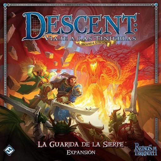 Imagen de juego de mesa: «Descent: Viaje a las Tinieblas – La Guarida de la Sierpe»